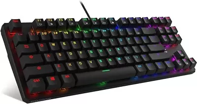 Tecware Phantom 104 RGB Mechanical Gaming Keyboard Looks Like New  • $35