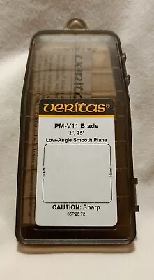 Veritas PM-V11 Blade 2  25 Degree Low Angle Smooth Plane • $39