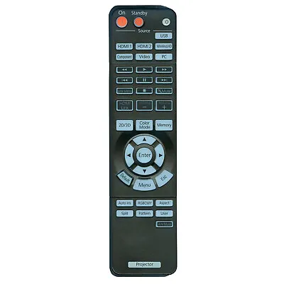 Projector Remote Control 1557492 For Epson EH-TW5900 PowerLite Home Cinema 3010E • $73.79