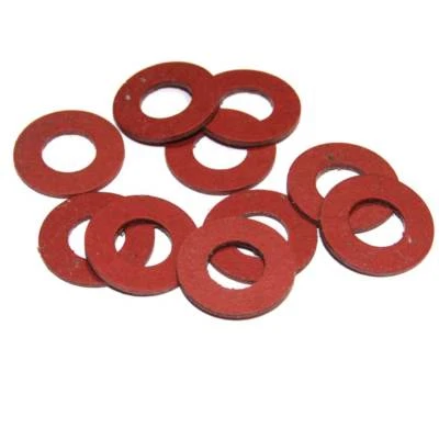 £2.49 • Buy Red Fibre Flat Sealing Washers M3 M4 M5 M6 M8 M10 M12 M16 M20 Spacer Metric