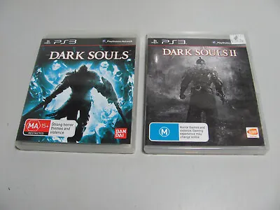 Dark Souls & Dark Souls II Two Great PAL Games For PS3 PlayStation 3 • $49.95