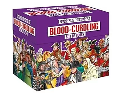 Blood-curdling Box Of Books (Horrible Histories Collections) By Deary Terry The • £70.99