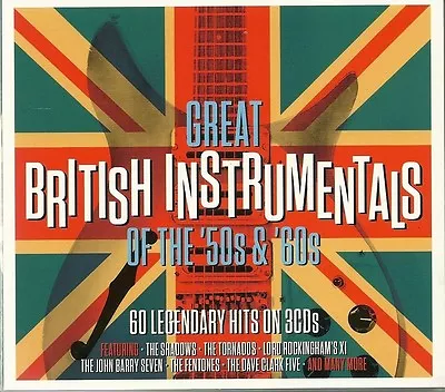 GREAT BRITISH INSTRUMENTALS OF THE 50'S & 60'S Inc THE SHADOWS JOE BROWN & MORE • $9.93