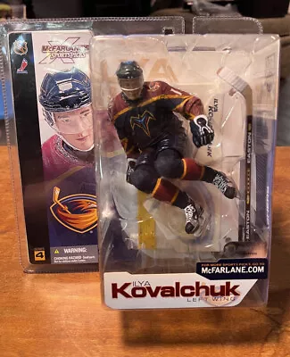 McFarlane Toys NHL Hockey Series 4 Ilya Kovalchuk Thrashers Action Figure New • $12