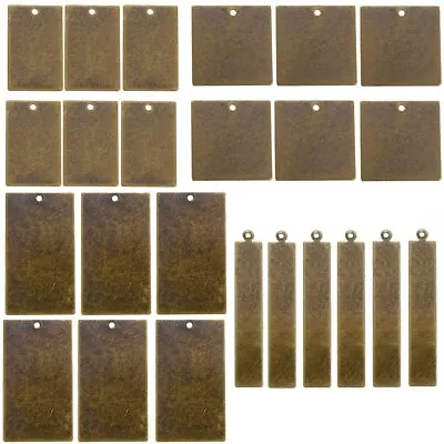 - Brass Metal Stamping Rectangle Blanks For Metal Stamping And Jewelry Making... • $21.48