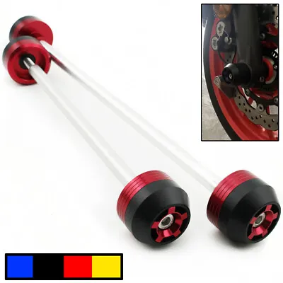 For YAMAHA FZ09 MT09 TRACER FZ MT 10 Front Rear Axle Protector Fork Wheel Slider • $23.70