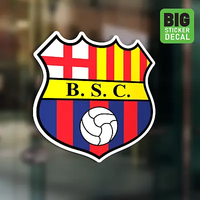 Barcelona SC Ecuador Big Laminated Vinyl Sticker Car Decal Calcomania Carro • $12.99