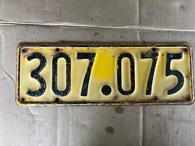 1961 1962 1963 1964 1965 1966  New Zealand License Plate • $30