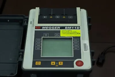 Megger BM11D 5kV Insulation Resistance Tester W/Case • $500