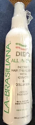LA Brasiliana Dieci Keratin Hair Treatment With Collagen Unisex - 8.45 Fl. Oz. • $14.95