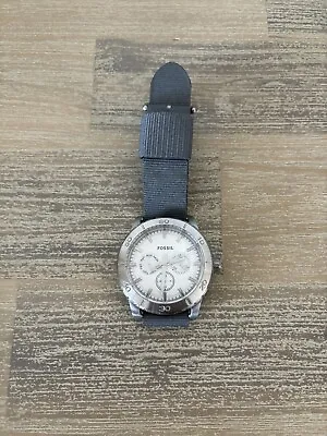 NWOT Fossil Analog Watch White Dial 43mm Quartz Multifunction BQ1623 With Straps • $49.99