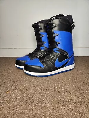 NIKE SB VAPEN SNOWBOARD BOOTS - Royal Blue Black White - Size US 11.5 - *RARE* • $226.01