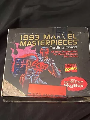 1993 Marvel Masterpieces Sealed Wax Box • $202.50