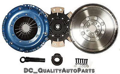 QSC Stage 3 Ceramic Clutch Flywheel Kit VW Golf Jetta Corrado VR6 2.8L GTi 12V • $458.05