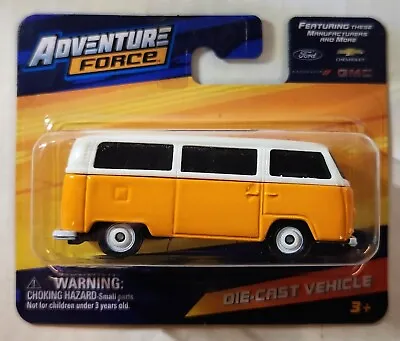 2023 Maisto Adventure Force Volkswagen Type 2 Bus Orange & White • $3.23