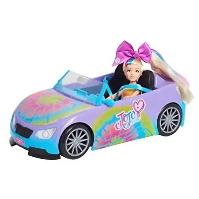 JoJo Siwa California Cruiser Doll Car Rainbow Tie-Dye Fits Two Fashions Dolls • $57.12