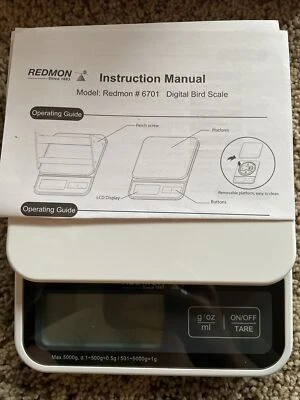 $44 • Buy W.C. Redmon Redmon Digital Scale For Bird And Small Animal