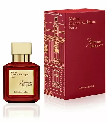 Maison Francis Kurkdjian Baccarat Rouge 540 Extrait 70ml  2.4oz Sealed Authentic • $349