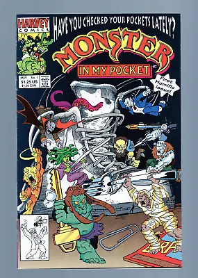 Monster In My Pocket #1 - Ernie Colon Art. Dwayne McDuffie Story. (9.0/9.2) 1991 • $10