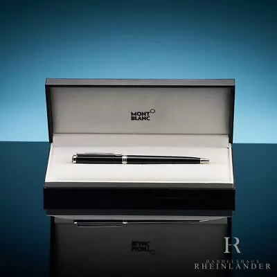 Montblanc Noblesse Oblige Black Platinum Line Ballpoint Pen Kuli ID 15231 OVP • $393.85