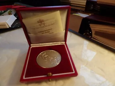 Musei Vaticani 1992 Commemorative Art Medal In Sterling Silver -Michelangelo   • $15