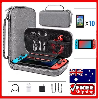 For Nintendo Switch Carrying Protable Storage Shockproof Cover Case Durable Bag • $19.99