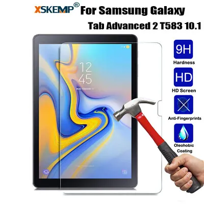 Samsung Galaxy Tab 3 4 A A2 E S2 S3 S4 Advanced 2 T583 9H Glass Screen Protector • $16.20