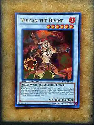 Yugioh Vulcan The Divine JUMP-EN066 Ultra Rare Limited Edition NM • $5.94