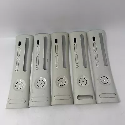 Lot Of 5 Replacement Faceplates For White Xbox 360 “Fat” Console - Microsoft OEM • $34.99