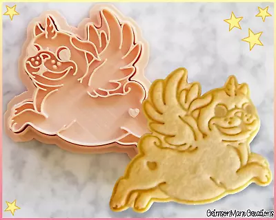 $10 • Buy Pug Dog Unicorn Cookie Cutter Pugicorn Cute Biscuit Baking Supply Fondant Tool 