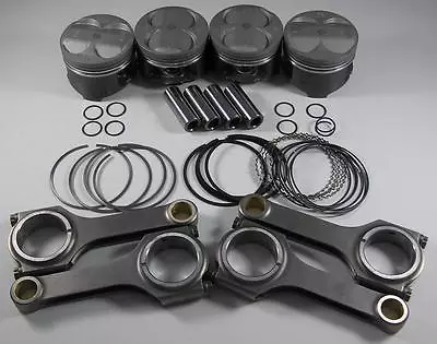 Nippon Racing Honda P30 Piston Scat Connecting Rod Kit Pistons B16 Jdm 81.5mm 02 • $529.95