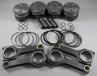 NIPPON RACING HONDA P30 PISTON SCAT CONNECTING ROD KIT PISTONS B20B B16 JDM 85mm • $559.95