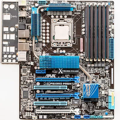 Asus P6X58D Premium LGA1366 Motherboard ATX DDR3 SATA 6Gbs USB 3 16+2 Phase VRM • $119