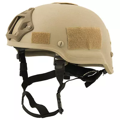 Lancer Tactical MICH 2002 Adjustable Airsoft MILSIM Helmet W/ NVG Mount CA-727 • $64.95