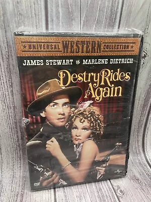 Destry Rides Again DVD James Stewart & Marlene Dietrich NEW SEALED • $8.95