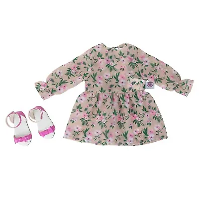 Chad Valley Designafriend  Floral Summer Dress Outfit For 18in/46cm DAF Doll • £11.95