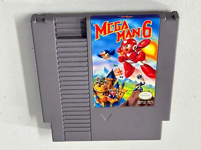 Mega Man 6 (Nintendo NES) Authentic Tested • $74.95