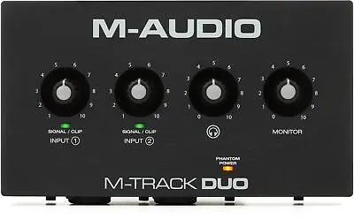 M-Audio M-Track Duo USB Audio Interface • $69