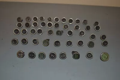 Lot Of 48 Vintage Royal Typewriter Keys Steam Punk Jewelry Arts Crafts Project • $45