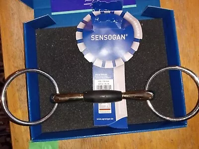 Herm Sprenger Sensogan Flex Control Flexible Mullen Mouth Loose Ring Bit 18mm • $75