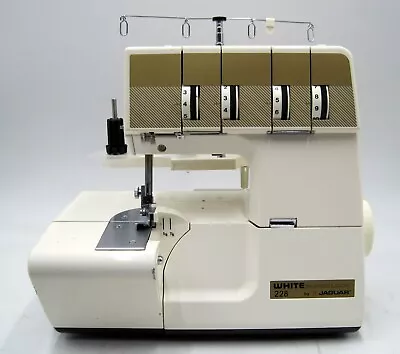 White Superlock 228 Serger 228W-5 Sewing Machine 4 Thread • $149.95