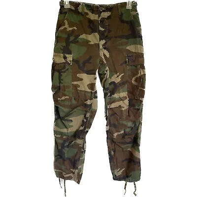 Vintage 70s US Military Camo Army Jungle Pants Vietnam Era Size Small • $100