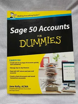 Sage 50 Account For Dummies Book • £4