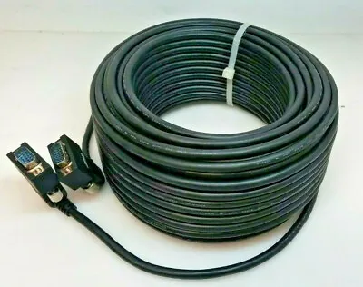  Cables To Go  100 Foot VGA Male To Male Monitor Cable  PIN 9 NOT WIRED - NEW • $17.89