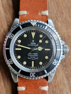 Tudor Rolex Submariner 7016 /0 SPG Vintage Small Rose Diver 2483 5513 • $1