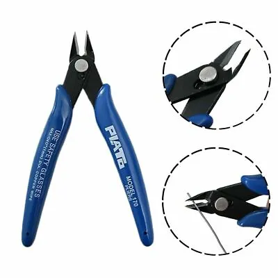 Electrical Cutting Plier Jewelry Wire Cable Cutter Side Snips Flush Pliers Tool  • $4.25