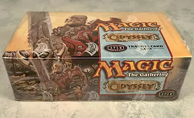 MTG Magic The Gathering Odyssey Booster Box Vintage Factory Sealed • £1334.99