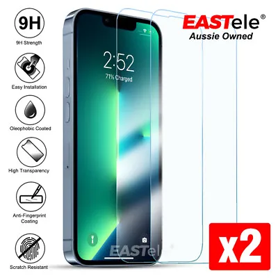2x Tempered Glass Screen Protector For IPhone 15 14 Plus 13 12 11 Pro XS Max XR • $6.87