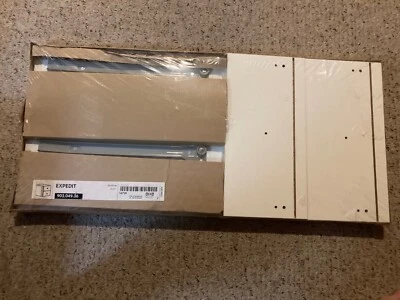 $18.99 • Buy IKEA EXPEDIT 13x13  Shelf Insert W/2 Drawers High Gloss White Finish 902.049.36