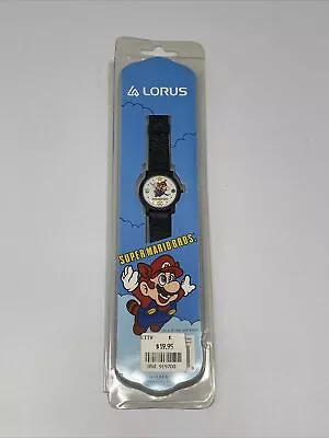 Vintage 90s Lorus Super Mario Bros Watch Nintendo Rare!! • $199.99